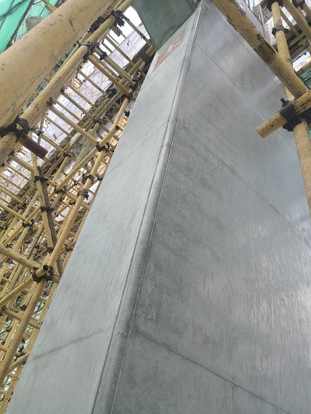 4-主厂房A排框架柱清水混凝土外观质量良好.jpg 4-主厂房A排框架柱清水混凝土外观质量良好.jpg